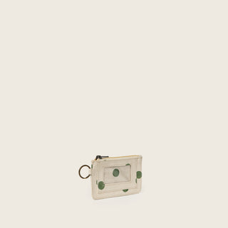 ID Pouch - Olive Dot