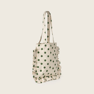 Momo Tote - Olive Dot
