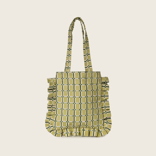 Momo Tote - Moss Check