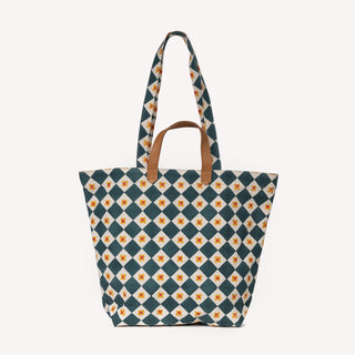 Carryall Tote - Daisy Check