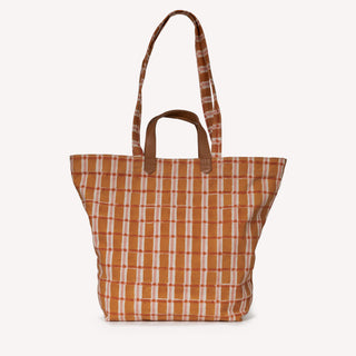 Carryall Tote - Ember Plaid