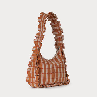 Momo Shoulder Bag - Ember Plaid