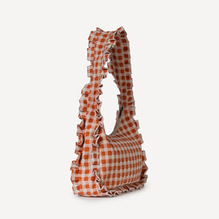 Momo Shoulder Bag - Harvest Gold Gingham