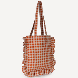 Momo Tote - Harvest Gold Gingham