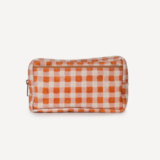 Block Print Belt Bag - Harvest Gold Gingham