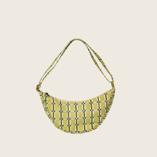 Moon Sling Bag - Moss Check