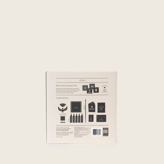 Block Printing Kit - Tulip Print Stationery Set