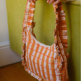 Momo Shoulder Bag - Ember Plaid