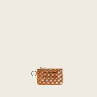 ID Pouch - Toffee Check