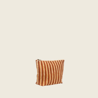 Large Waterproof Pouch - Chocolate Stripe