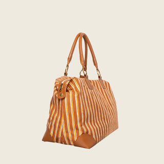 Malti Weekender - Chocolate Stripe