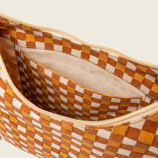 Momo Shoulder Bag - Toffee Check