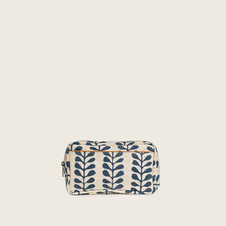 Block Print Belt Bag - Indigo Fern