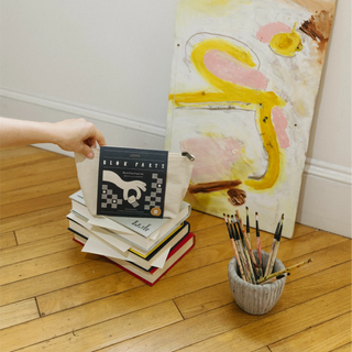 Block Printing Kit, Print Your Own Pouches, Check & Dot