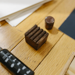 Block Printing Kit, Print Your Own Pouches, Check & Dot