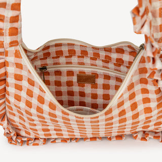 Momo Shoulder Bag - Harvest Gold Gingham