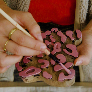 Block Printing Kit - Leopard Print Tote Bag