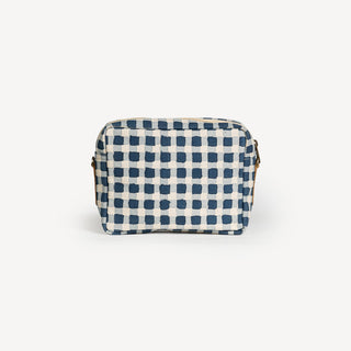 Camera Bag - Indigo Gingham