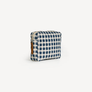 Camera Bag - Indigo Gingham