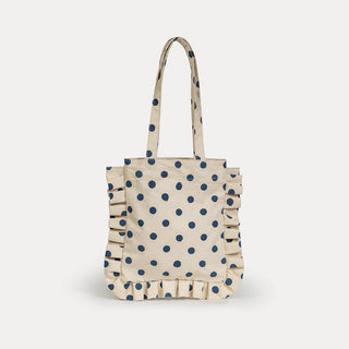 Momo Tote - Indigo Dot