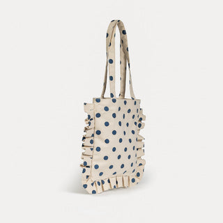 Momo Tote - Indigo Dot