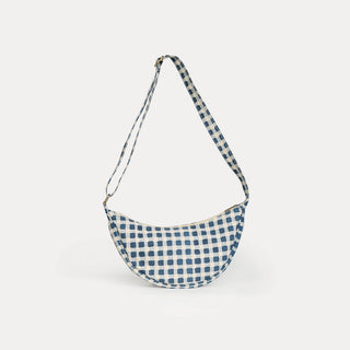 Moon Sling - Indigo Gingham