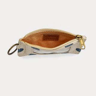 ID Pouch - Indigo Dot
