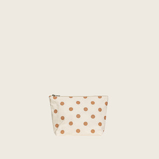 Large Waterproof Pouch - Clay Dot