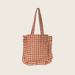Momo Tote - Harvest Gold Gingham