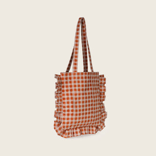 Momo Tote - Harvest Gold Gingham