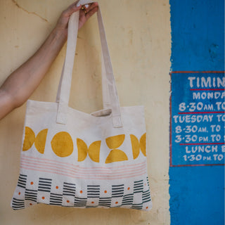 Abstract Print Tote - POS SAMPLE - JOYN