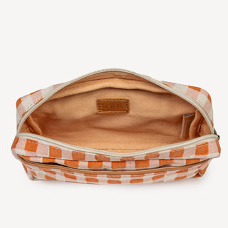 Block Print Belt Bag - Ember Plaid - JOYN