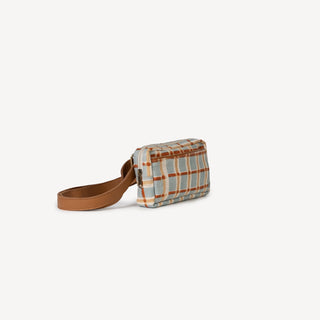 Block Print Belt Bag - Powder Plaid - JOYN