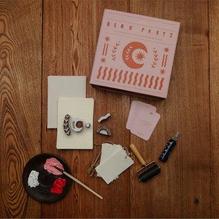 Block Printing Kit - Cosmic Print Stationery Set - JOYN