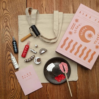 Block Printing Kit - Cosmic Print Tote Bag - JOYN