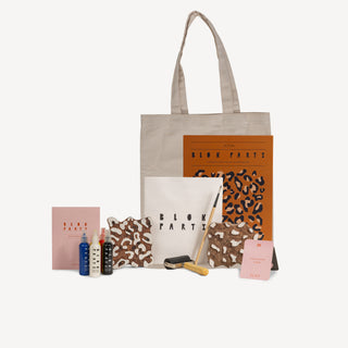 Block Printing Kit - Leopard Print Tote Bag