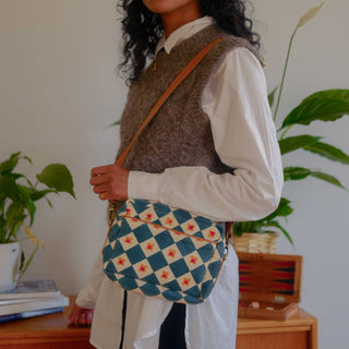 Camera Bag - Daisy Check - JOYN