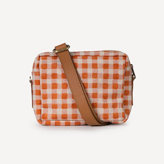 Camera Bag - Harvest Gold Gingham - JOYN