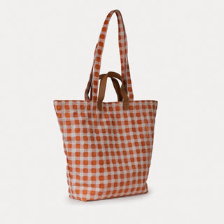 Carryall Tote - Harvest Gold Gingham - JOYN