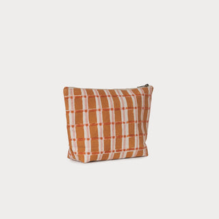 Large Waterproof Pouch - Ember Plaid - JOYN