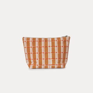 Large Waterproof Pouch - Ember Plaid - JOYN