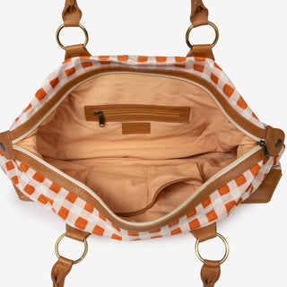 Malti Weekender - Harvest Gold Gingham - JOYN