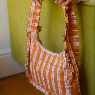 Momo Shoulder Bag - Ember Plaid - JOYN