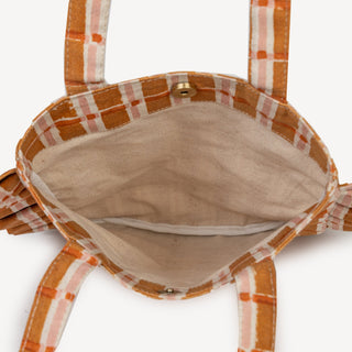 Momo Tote - Ember Plaid - JOYN