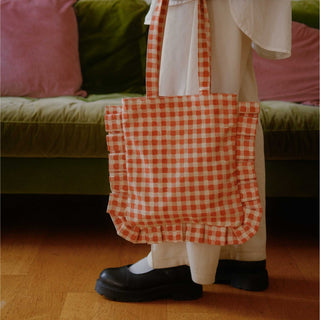Momo Tote - Harvest Gold Gingham - JOYN