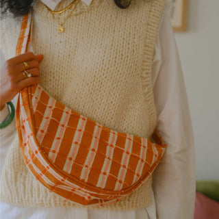 Moon Sling Bag - Ember Plaid - JOYN