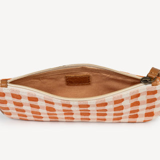 Pencil Pouch - Harvest Gold Gingham - JOYN