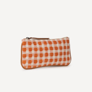 Pencil Pouch - Harvest Gold Gingham - JOYN