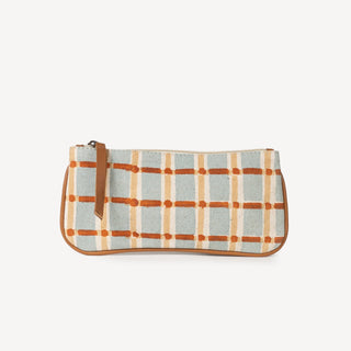 Pencil Pouch - Powder Plaid - JOYN
