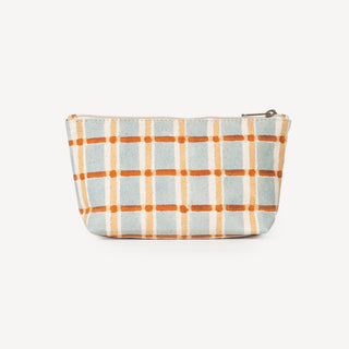 Small Waterproof Pouch - Powder Plaid - JOYN